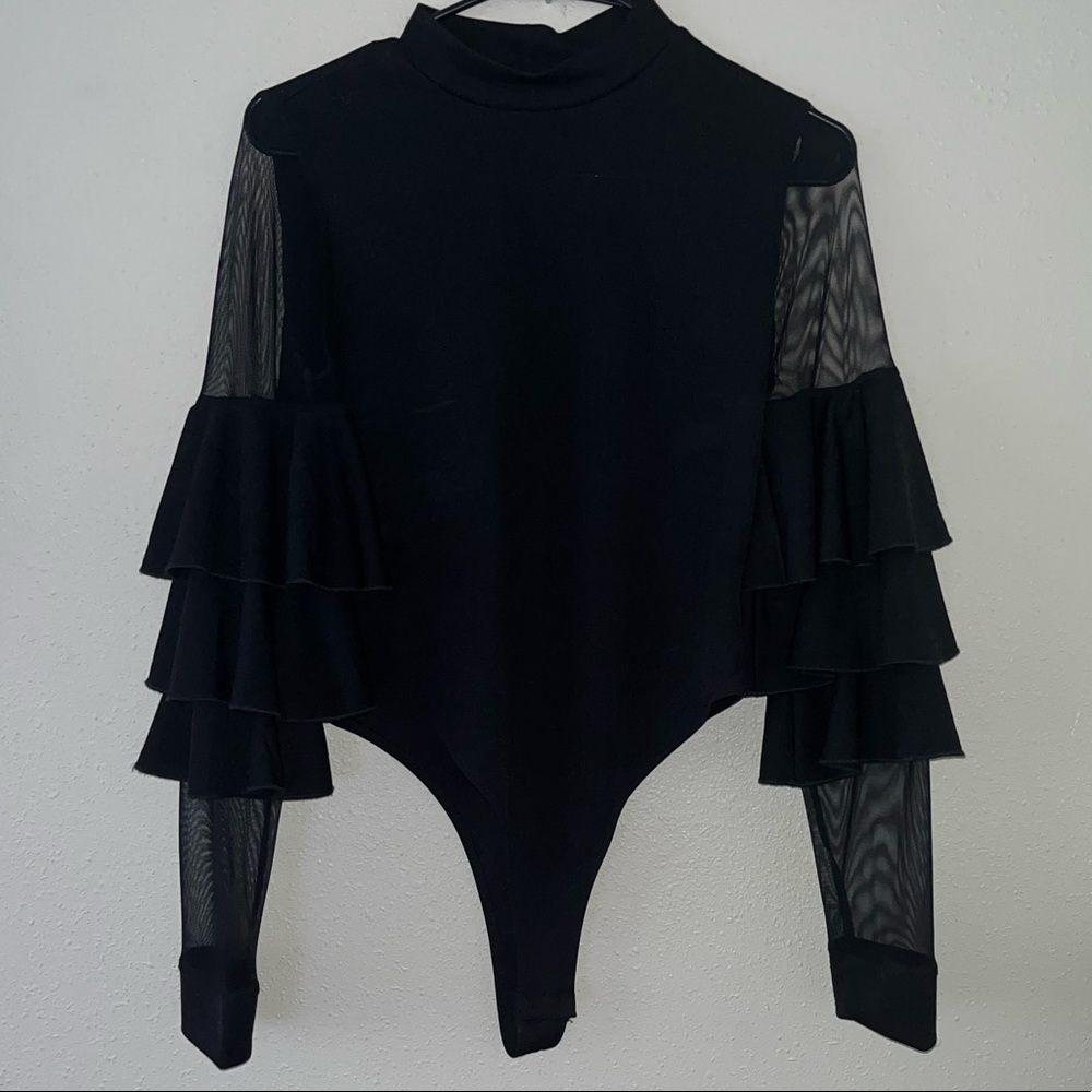 Fashionova Mesh Arm Bodysuit 🩱